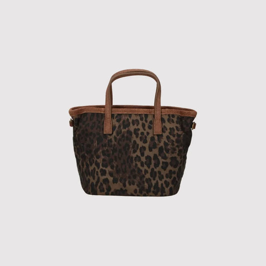 Saint Barth City Bag Mini Tessuto Maculato