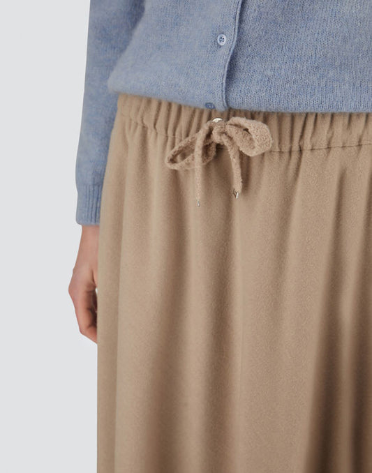 Herno Gonna Resort In Flanella Tocco Cashmere