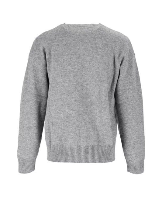 Saint Barth Maglia Tessa Crewneck Sweater Peantus Touching Stars Grigio
