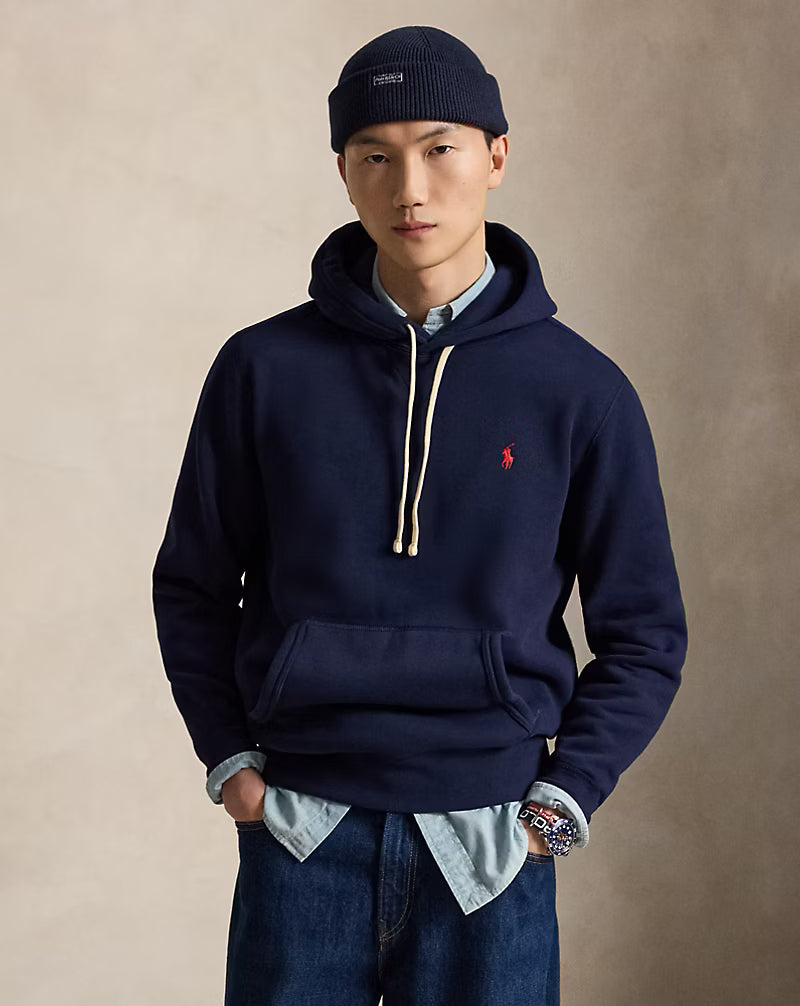 Polo Ralph Lauren Felpa Con Cappuccio Blu
