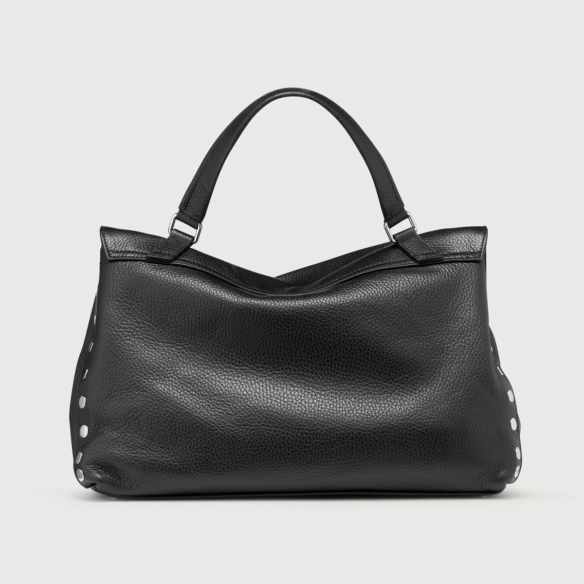 Zanellato Borsa Postina Daily M Pelle Martellata Nero
