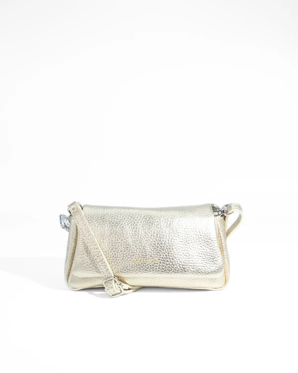 Almala Firenze Pochette Mia Pelle Laminata Oro