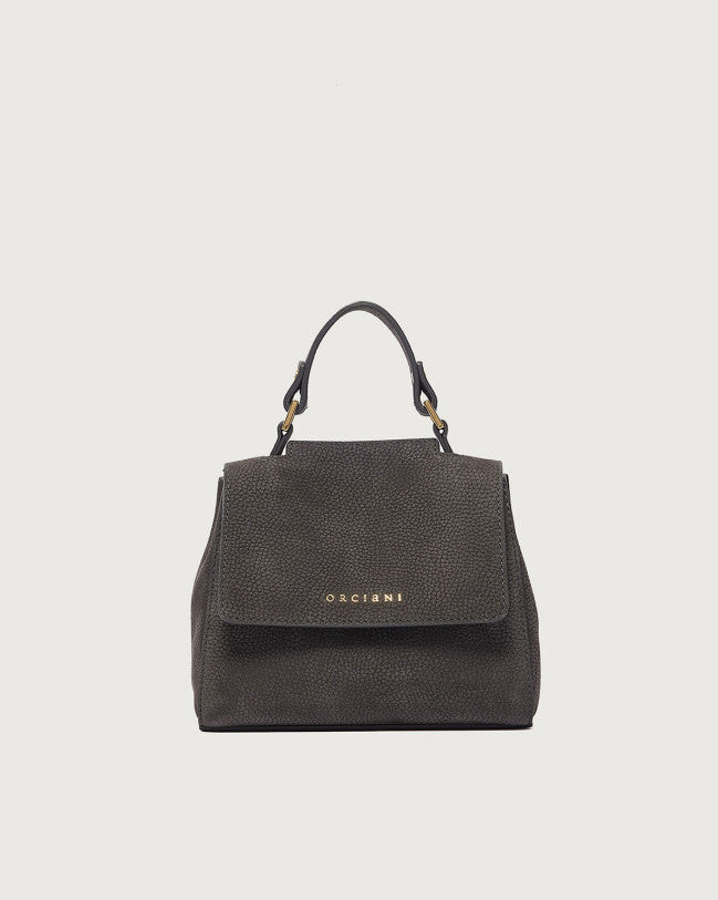 Orciani Borsa Sveva Nabucco Mini Carbone