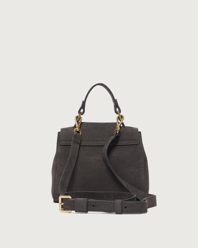 Orciani Borsa Sveva Nabucco Mini Carbone