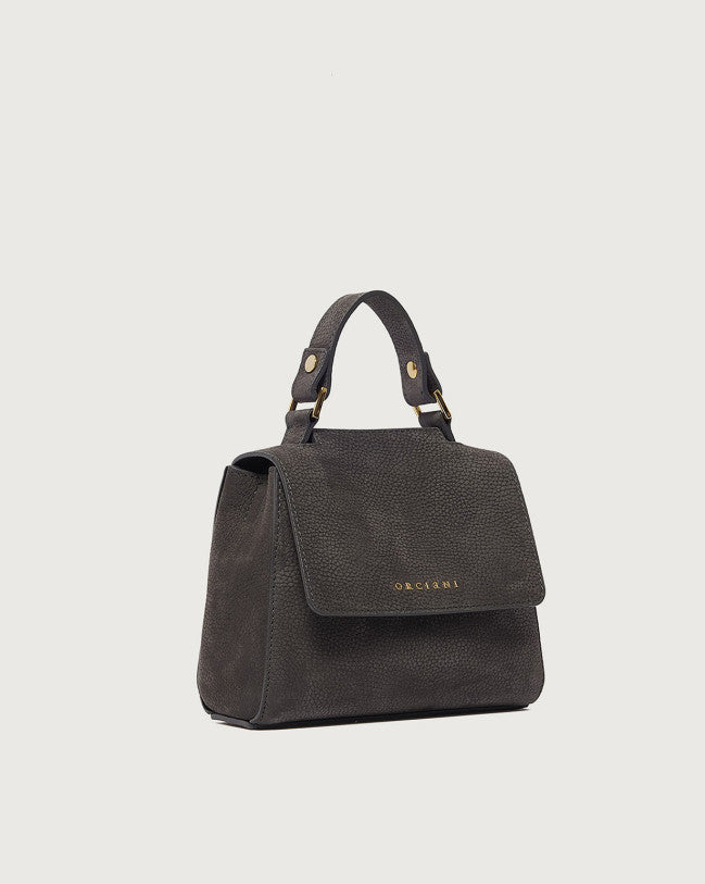 Orciani Borsa Sveva Nabucco Mini Carbone
