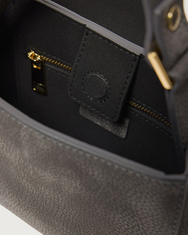 Orciani Borsa Sveva Nabucco Mini Carbone