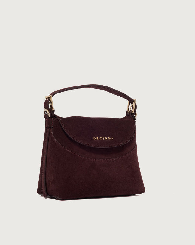 Orciani Minibag Nana Peach Small Burgundy