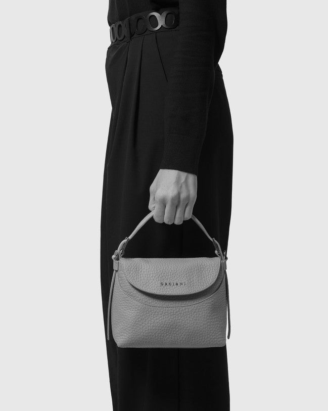 Orciani Minibag Nana Peach Small Burgundy
