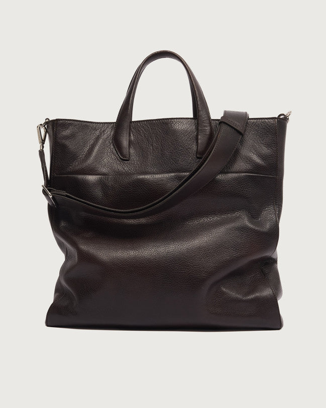 Orciani Tote Bag Work Lagoon Testa Di Moro