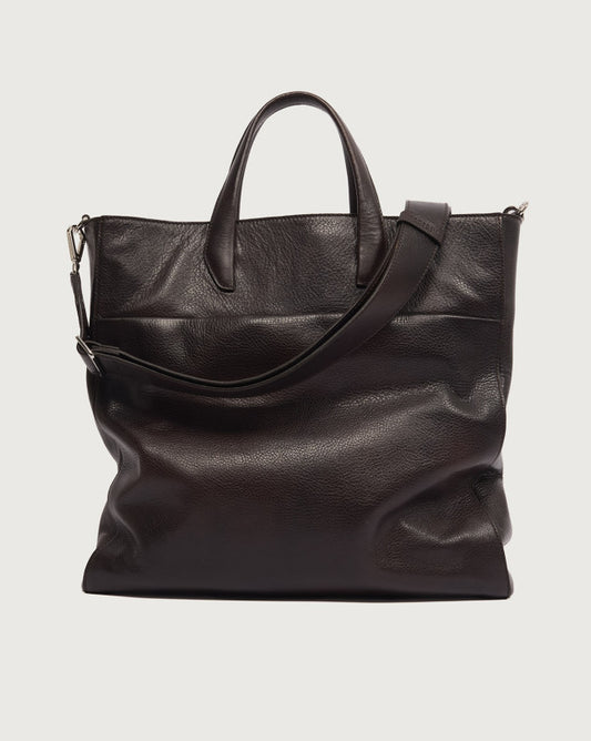 Orciani Tote Bag Work Lagoon Testa Di Moro