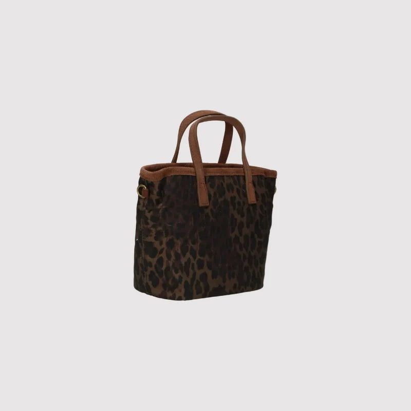 Saint Barth City Bag Mini Tessuto Maculato