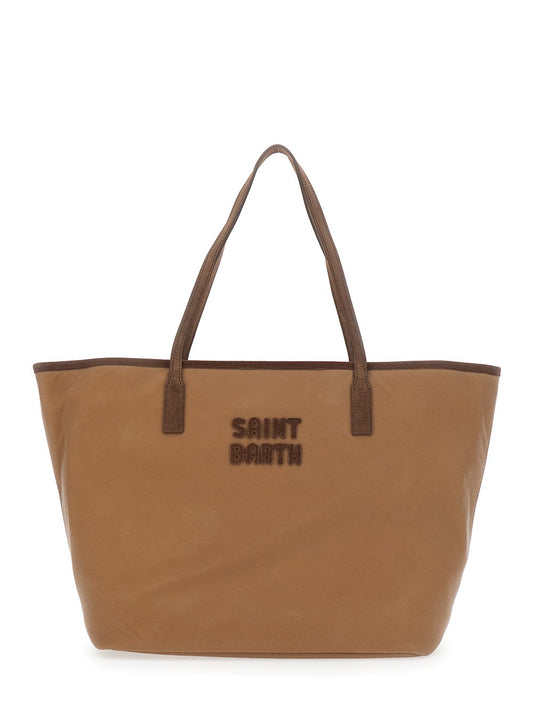 Saint Barth Borsa City Bag Wax Beige