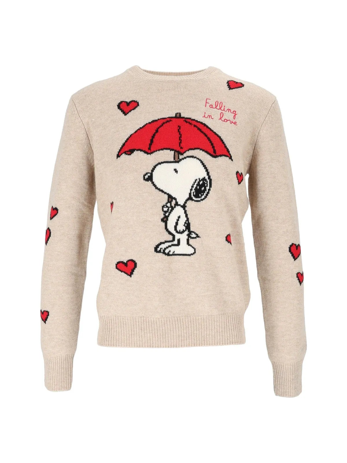 Saint Barth Maglia Girocollo New Queen Snoopy Falling Love