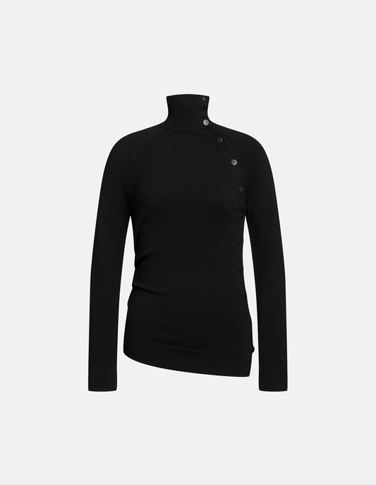 Dondup Maglia Lupetto Slim Nero