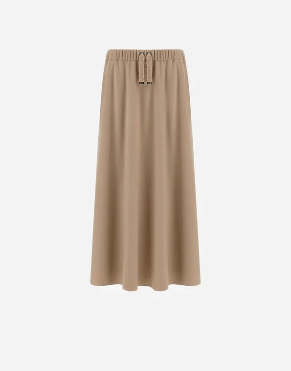 Herno Gonna Resort In Flanella Tocco Cashmere