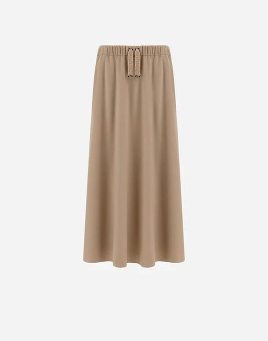 Herno Gonna Resort In Flanella Tocco Cashmere