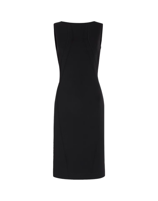 High Abito Jersey Nylon Stretch Bonded Nero