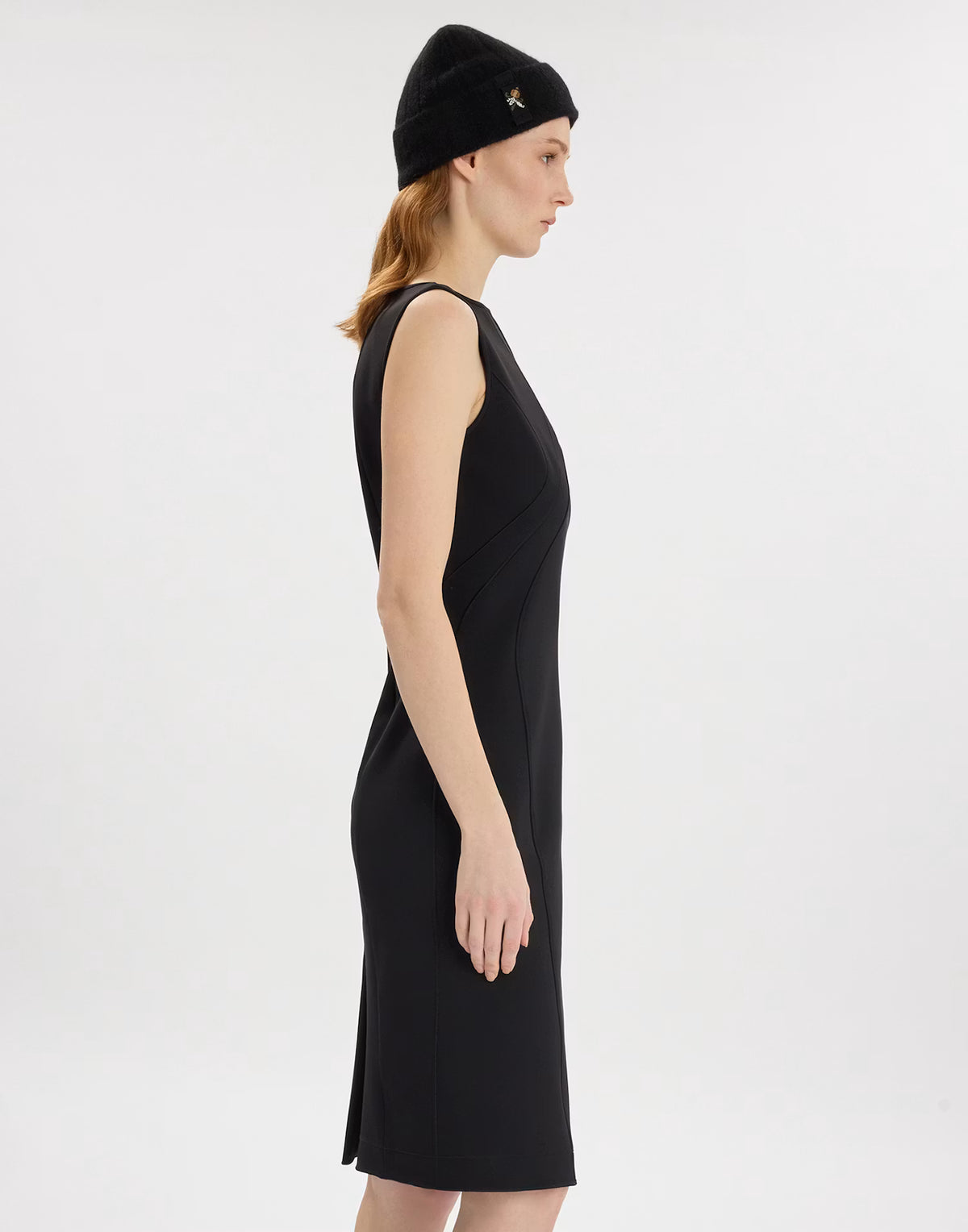High Abito Jersey Nylon Stretch Bonded Nero