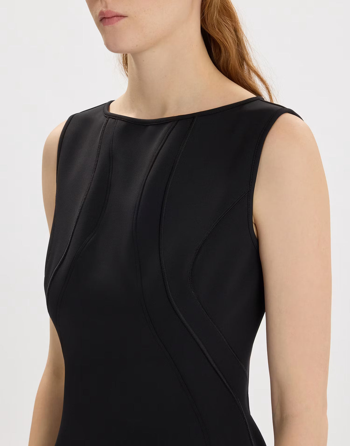 High Abito Jersey Nylon Stretch Bonded Nero