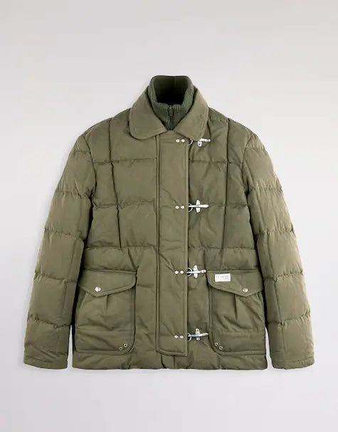 Fay 4 Ganci Archive Piumino In Reps Smerigliato Verde