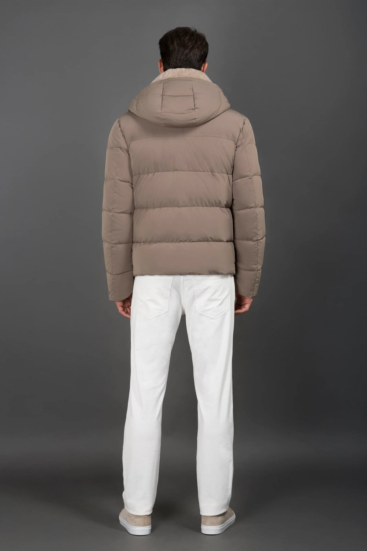 Moorer Piumino Alarick-Kn Nut