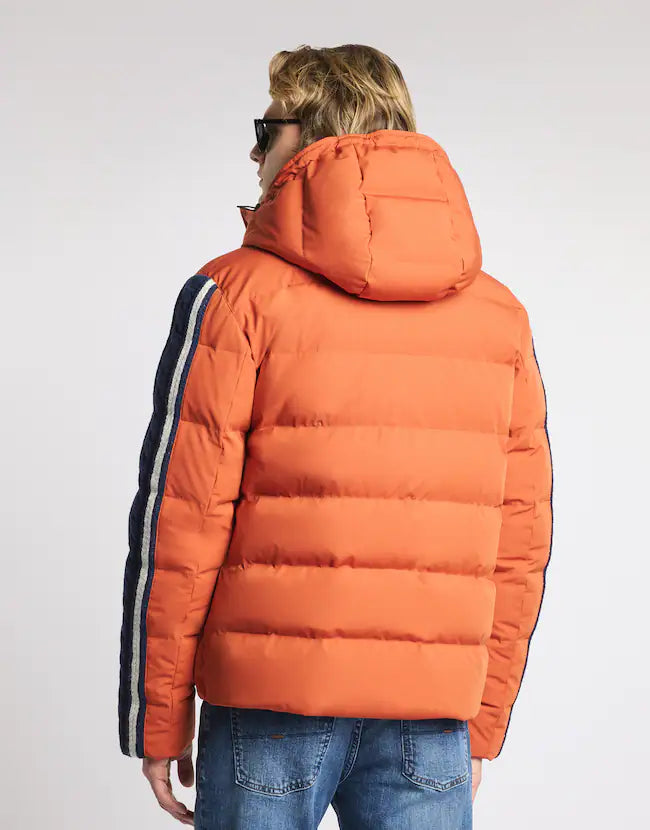 Fay Piumino Double Front In Nylon Arancio
