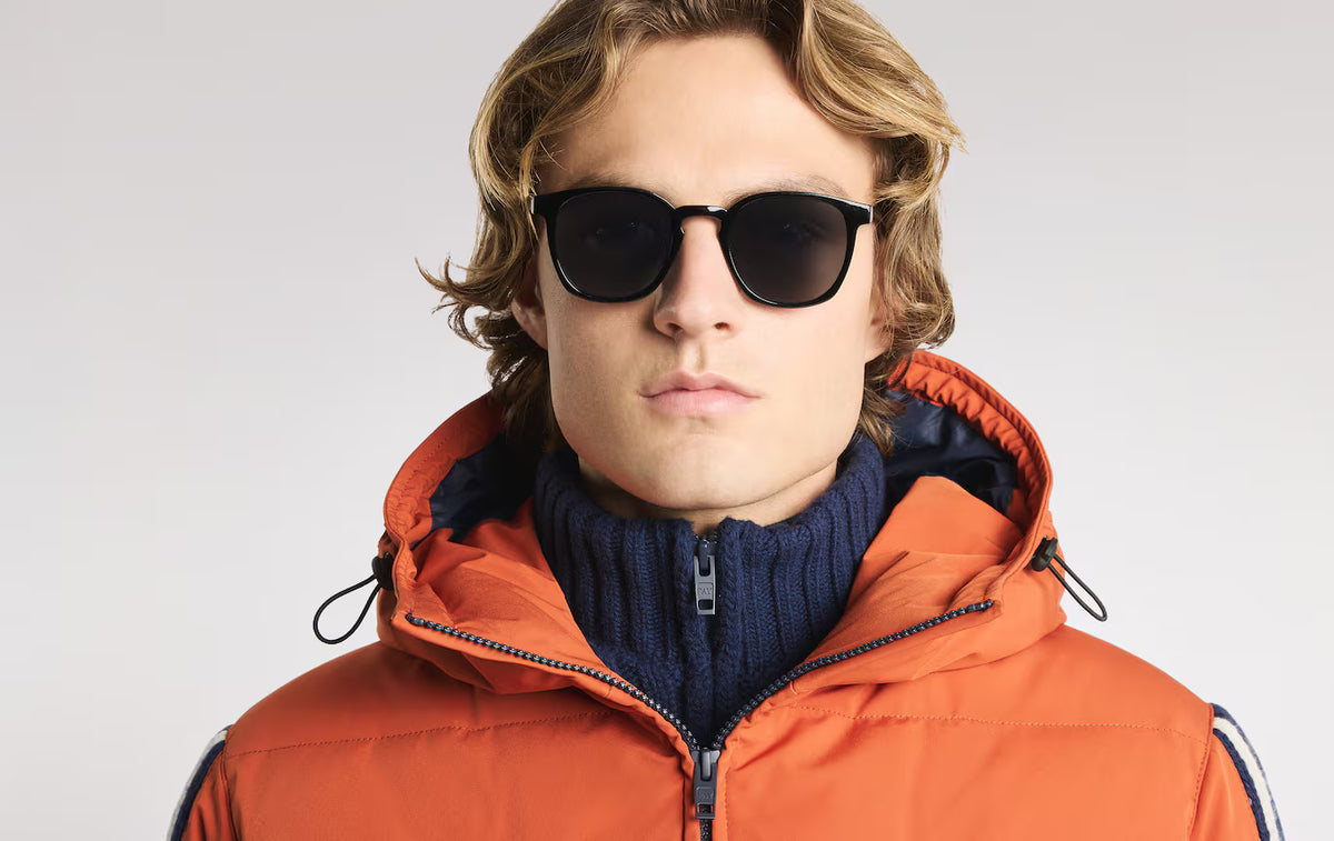 Fay Piumino Double Front In Nylon Arancio