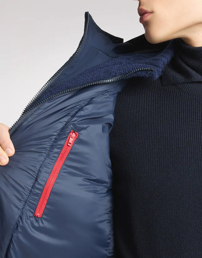 Fay Piumino Double Front In Nylon Blu