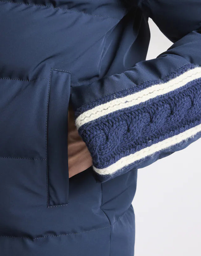 Fay Piumino Double Front In Nylon Blu
