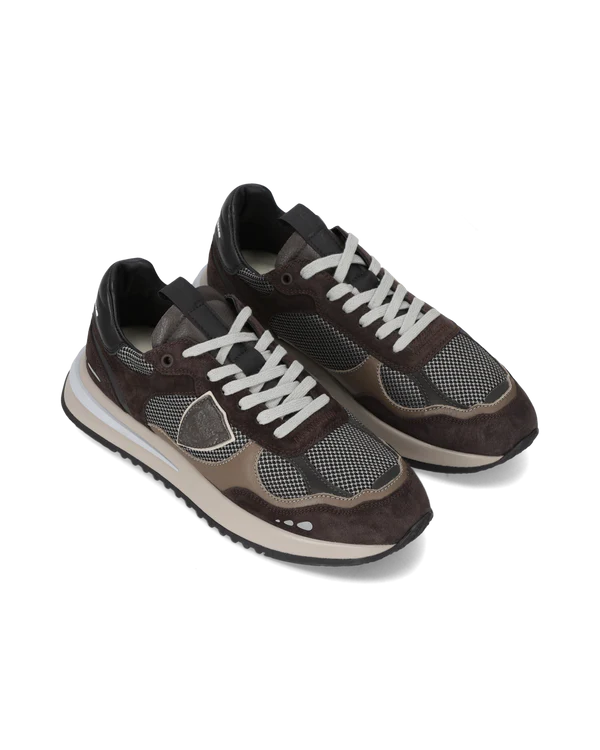 Philippe Model Sneaker Olympique Tech Resau Brun