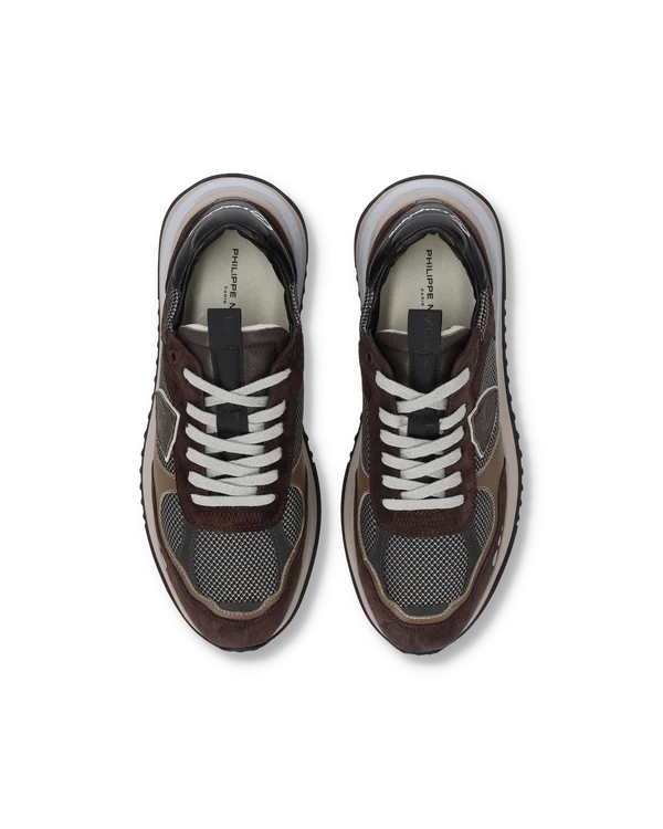 Philippe Model Sneaker Olympique Tech Resau Brun