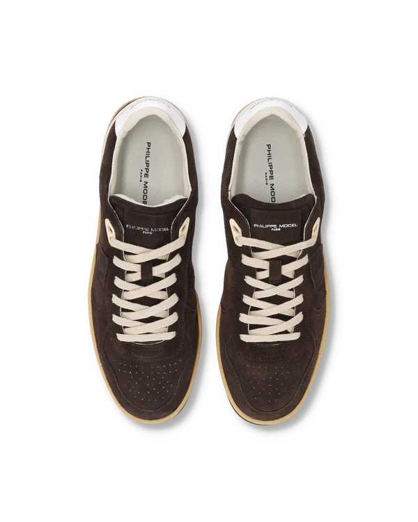 Philippe Model Sneakers Pgal Marrone Bianco