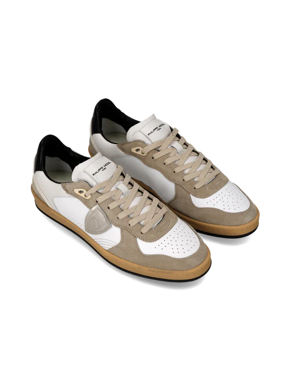 Philippe Model Sneakers Pgal Bianco Beige Nero