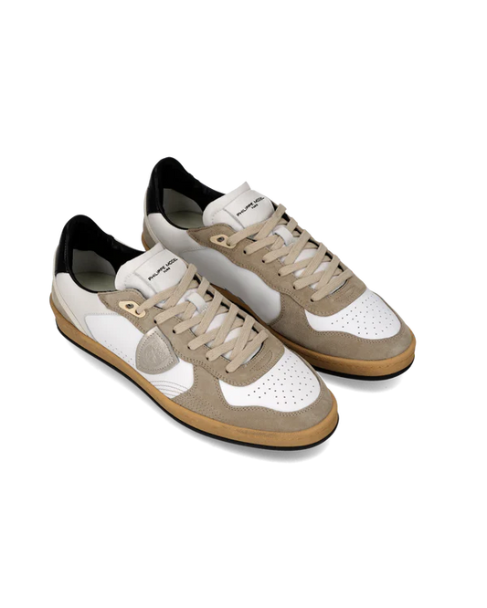 Philippe Model Sneakers Pgal Bianco Beige Nero