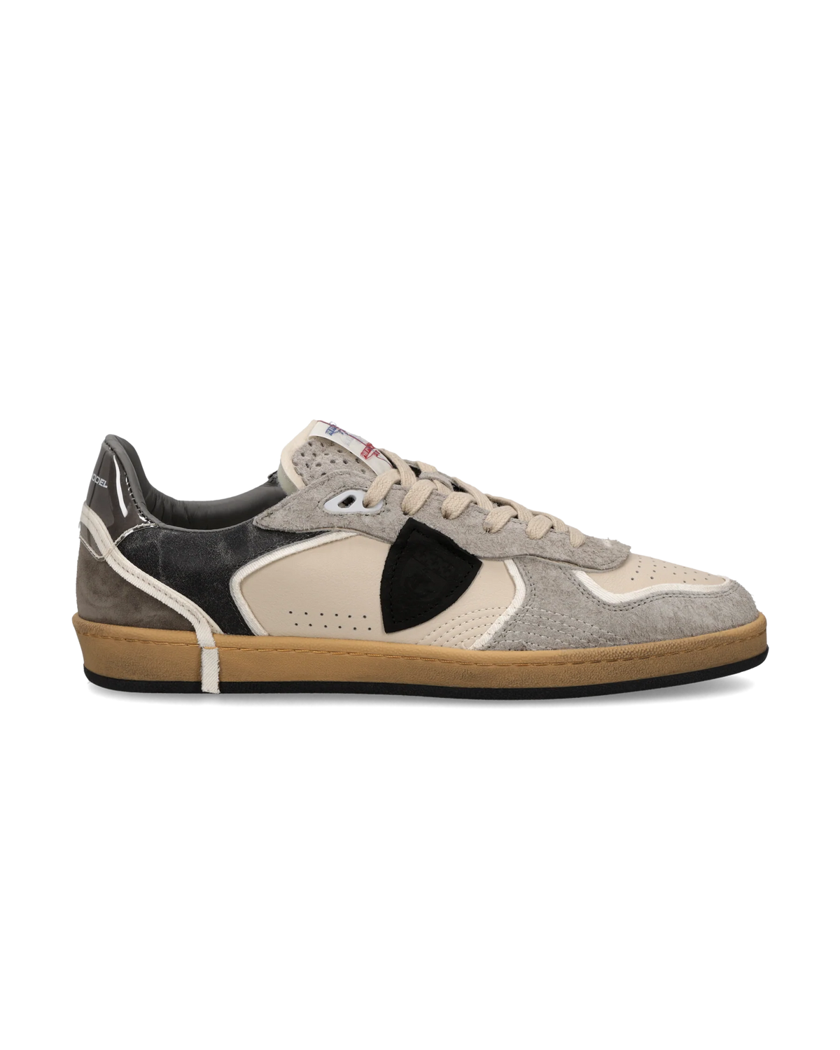 Philippe Model Sneakers Pgal Latte Beige Grigio Antracite