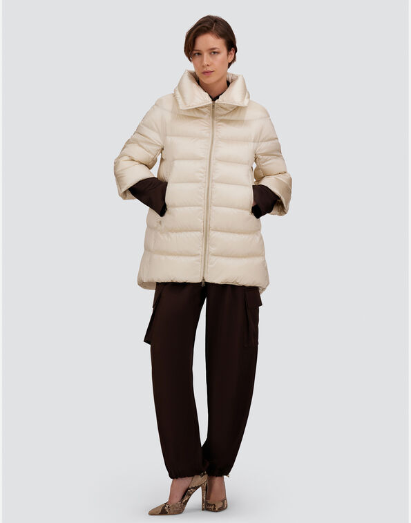 Herno Piumino A-Shape Cleofe Avorio