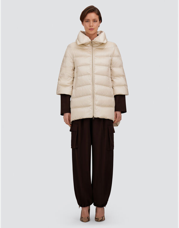 Herno Piumino A-Shape Cleofe Avorio