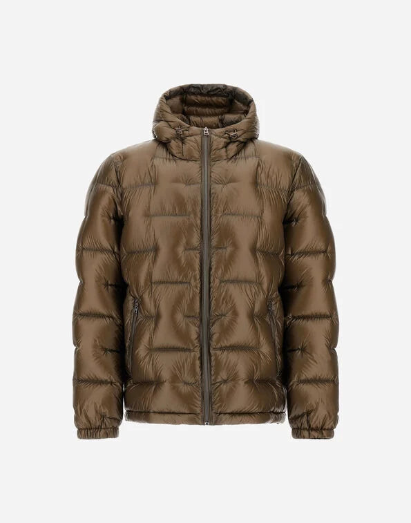 Herno Bomber 7 Denier Nylon Verde Militare