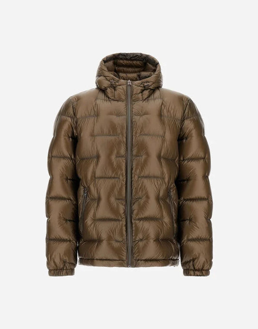 Herno Bomber 7 Denier Nylon Verde Militare