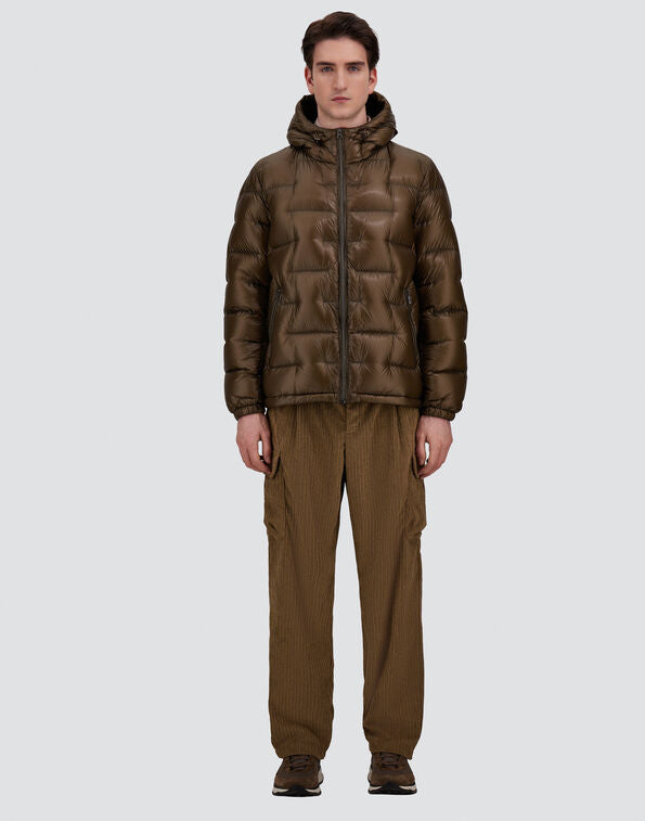 Herno Bomber 7 Denier Nylon Verde Militare