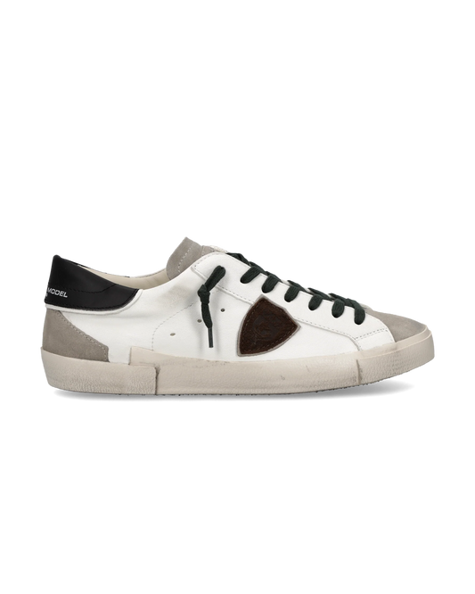 Philippe Model Sneakers Prsx Bianco Nero Grigio