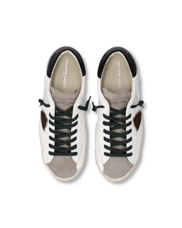 Philippe Model Sneakers Prsx Bianco Nero Grigio