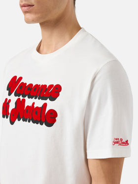 Mc2 Saint Barth T-Shirt Vacanze Di Natale Bianco