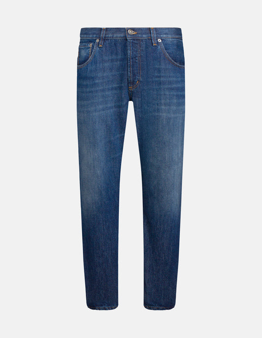 Dondup Jeans Brighton Carrot Blu