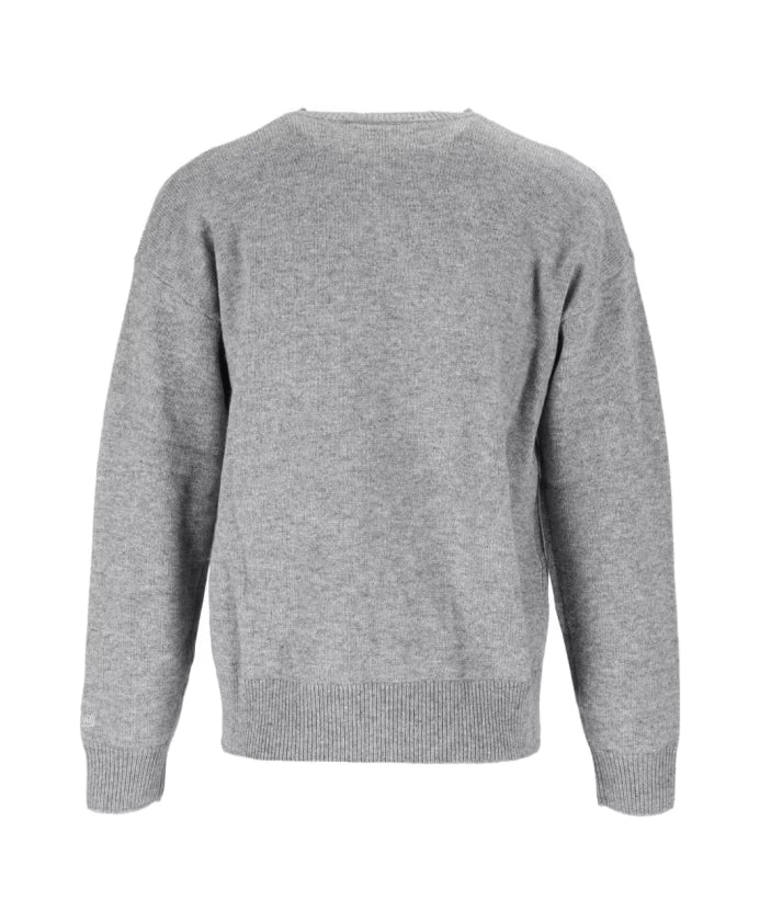 Saint Barth Maglia Tessa Crewneck Sweater Peantus Touching Stars Grigio