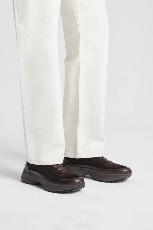Santoni Sneaker Easy Bounce Mountain Marrone Quercia