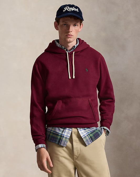 Polo Ralph Lauren Felpa Con Cappuccio Vinaccia