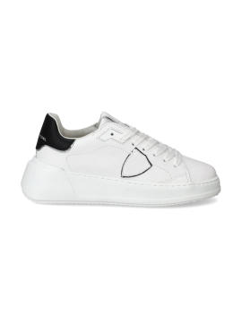 Philippe Model Sneakers Temple Bianco Nero - BJLD-V010 - Semenzato Abbigliamento