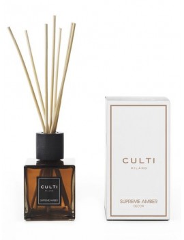 Culti Milano Diffuser Decor Supreme Amber 250 Ml - PDADECSUP0250MM0K0000 - Semenzato Abbigliamento