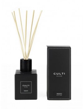 Culti Milano Diffusore Decor Black Tessuto 500 Ml - PDADBLTES0500MNERO100 - Semenzato Abbigliamento